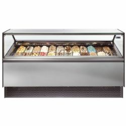 VETRINA GELATO 24 GUSTI USATA SOLO 1 ANNO